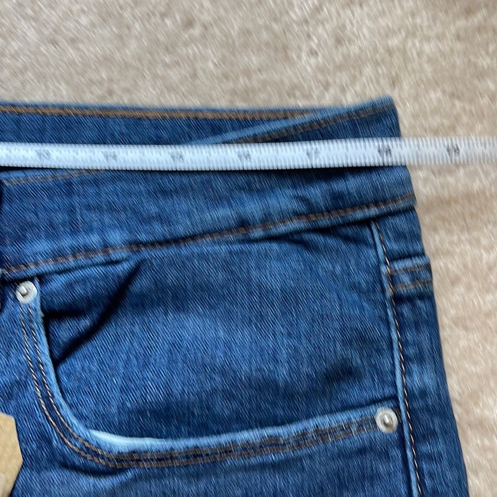 Levi's Dark Blue Denim Bermuda Shorts - Picture 7 of 8